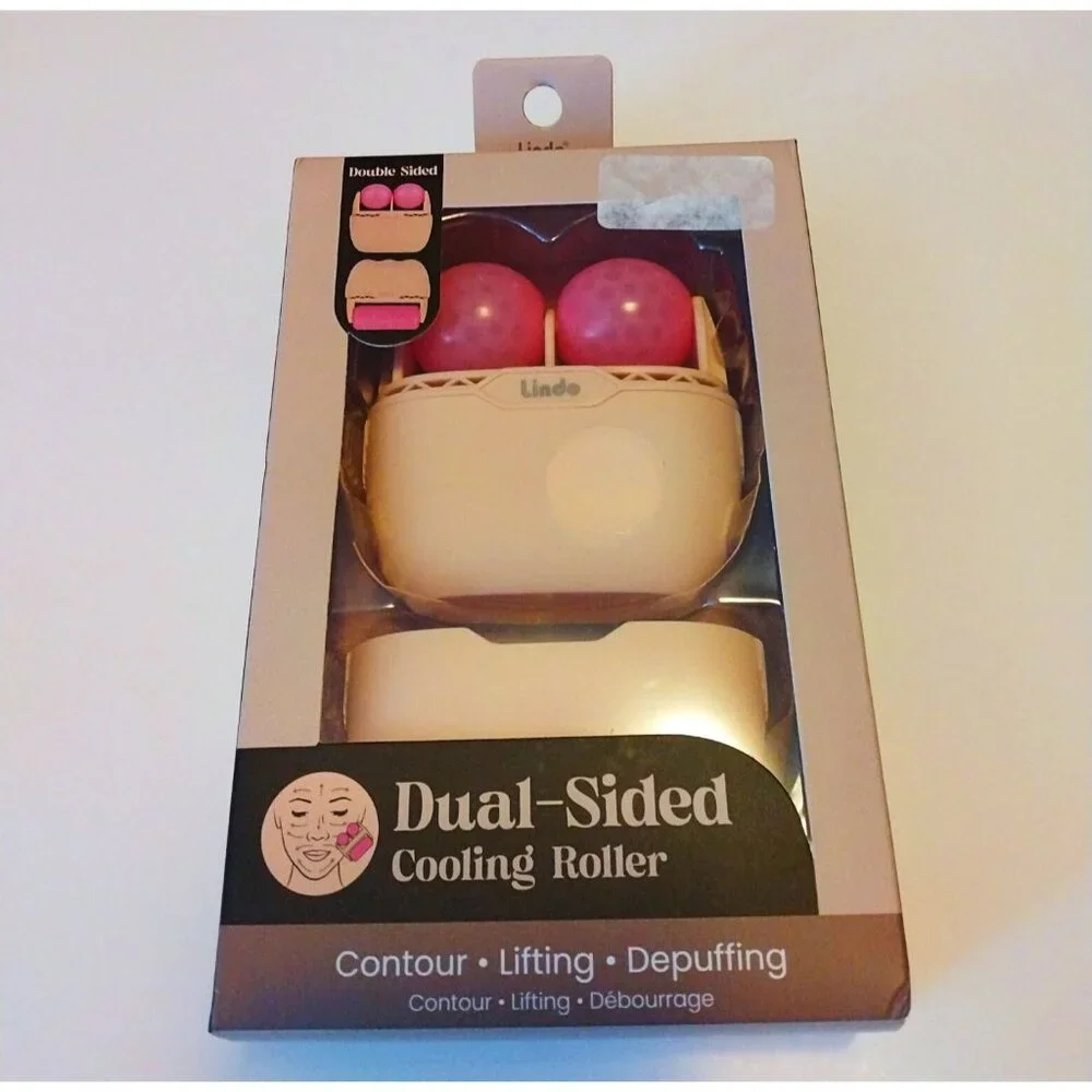 Double-Sided Cooling Roller for Face, Jawline and Body Massage